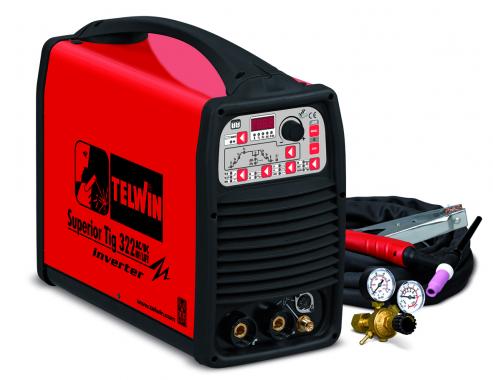 Telwin SUPERIOR TIG 322 AC/DC HF/LIFT 400V с аксессуарами