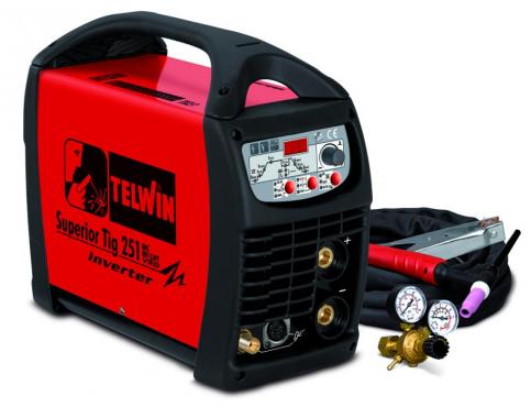 Telwin Superior TIG 251 DC-HF/LIFT VRD 400V