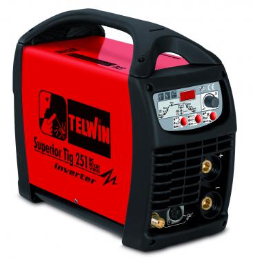 Telwin SUPERIOR TIG 251 DC-HF/LIFT VRD 400V с аксессуарами