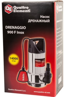 Quattro Elementi Drenaggio 900 F Inox