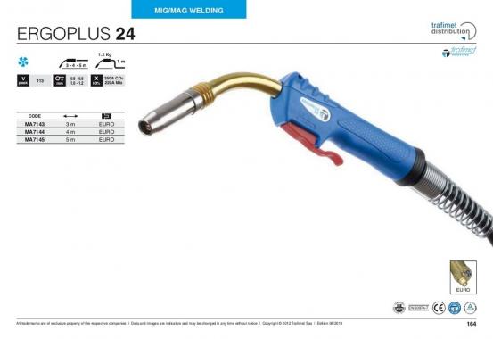 Trafimet Mig ERGOPLUS 24 (250 А возд. охл.) 3м