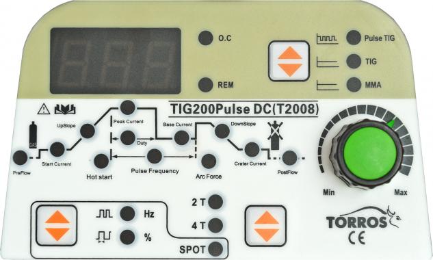 TORROS TIG 200PULSE DC (T2008)